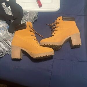 high heel boots